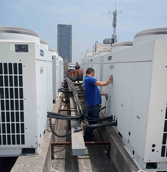 融安中央空调制热和不制冷系统维修方法